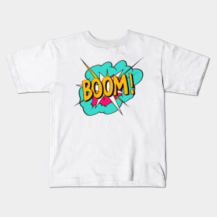 Boom - Comic Style Kids T-Shirt